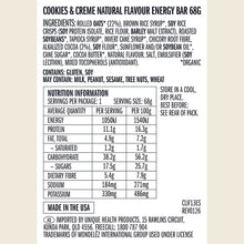 CLIF - Energy Bar Cookies & Creme 68g