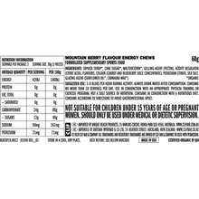 CLIF - Bloks Energy Chews Mountain Berry 60g