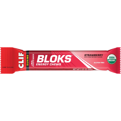 CLIF - Bloks Energy Chews Strawberry 60g