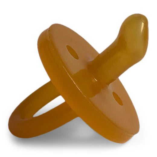 Natural Rubber Soother - Orthodontic Dummy Small (0-6 Months) Single in Reusable Storer