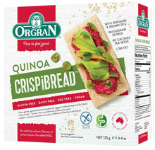 Orgran - Orgran Toasted MultiGrain Crispibread w/Quinoa 125g