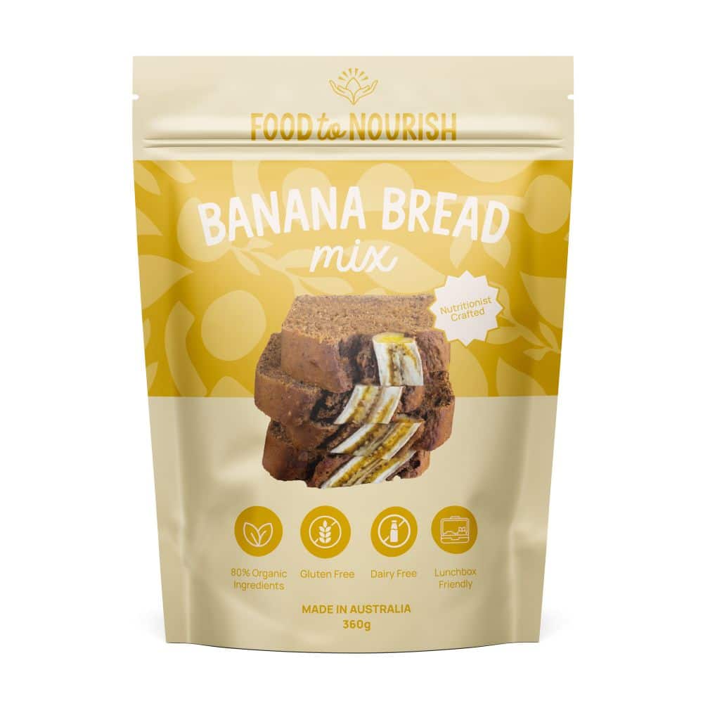 Food To Nourish - Banana Bread Mix 360g