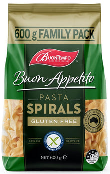 Buontempo - Pasta Spirals G/F 600g