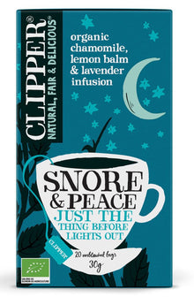Clipper - Snore & Peace Tea 20 Teabags 30g