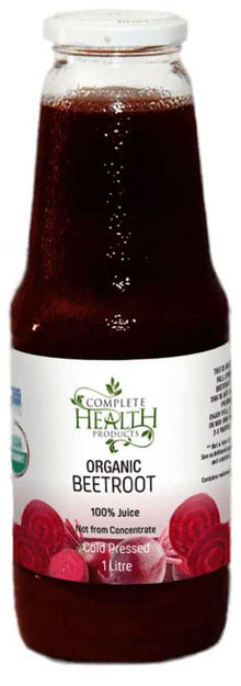 Complete Health Products - Organic Beetroot 100% Juice 1lt