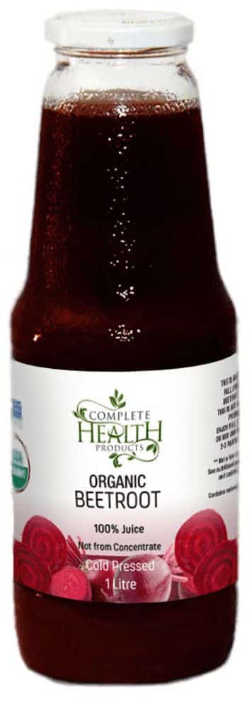 Complete Health Products - Organic Beetroot 100% Juice 1lt