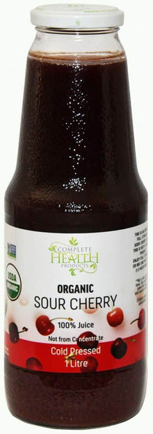 Complete Health Products - Organic Sour Cherry 100% Juice 1lt