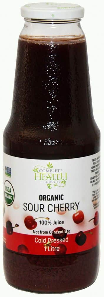 Complete Health Products - Organic Sour Cherry 100% Juice 1lt