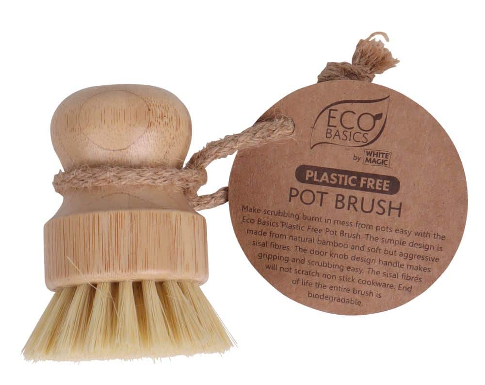 Eco Basics - Plastic Free Pot Brush