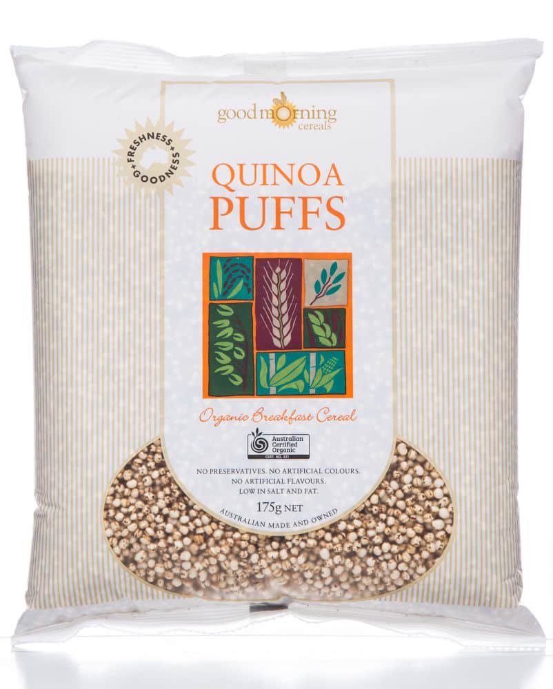 Good Morning Cereals - Organic Quinoa Puffs 175g