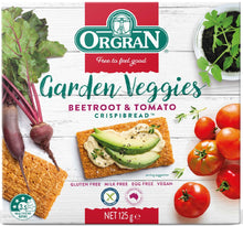 Orgran - Beetroot & Tomato Crispbread G/F 125g