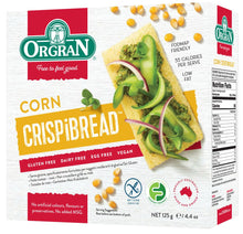 Orgran - Toasted Corn Crispibread 125g