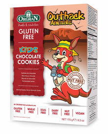 Orgran - Kids Outback Animals Chocolate Cookies 175g