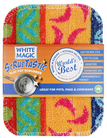 White Magic - Scrubtastic Flat Pot Scrubber