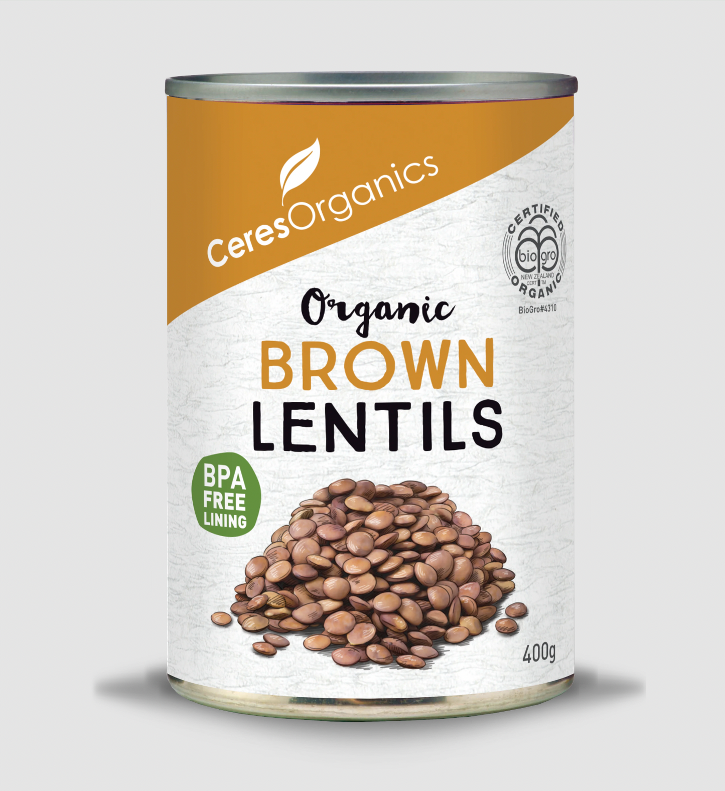 Ceres Organics - Organic Brown Lentils 400g