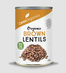 Ceres Organics - Organic Brown Lentils 400g
