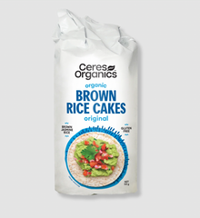 Ceres Organics - Organic Brown Rice Cakes Original, Sea Salt 110g