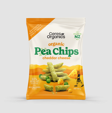 Ceres Organics - Organic Pea Chips, Cheddar Cheese 100g