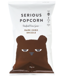 Serious - Dark Chocolate Drizzle Popcorn 70g