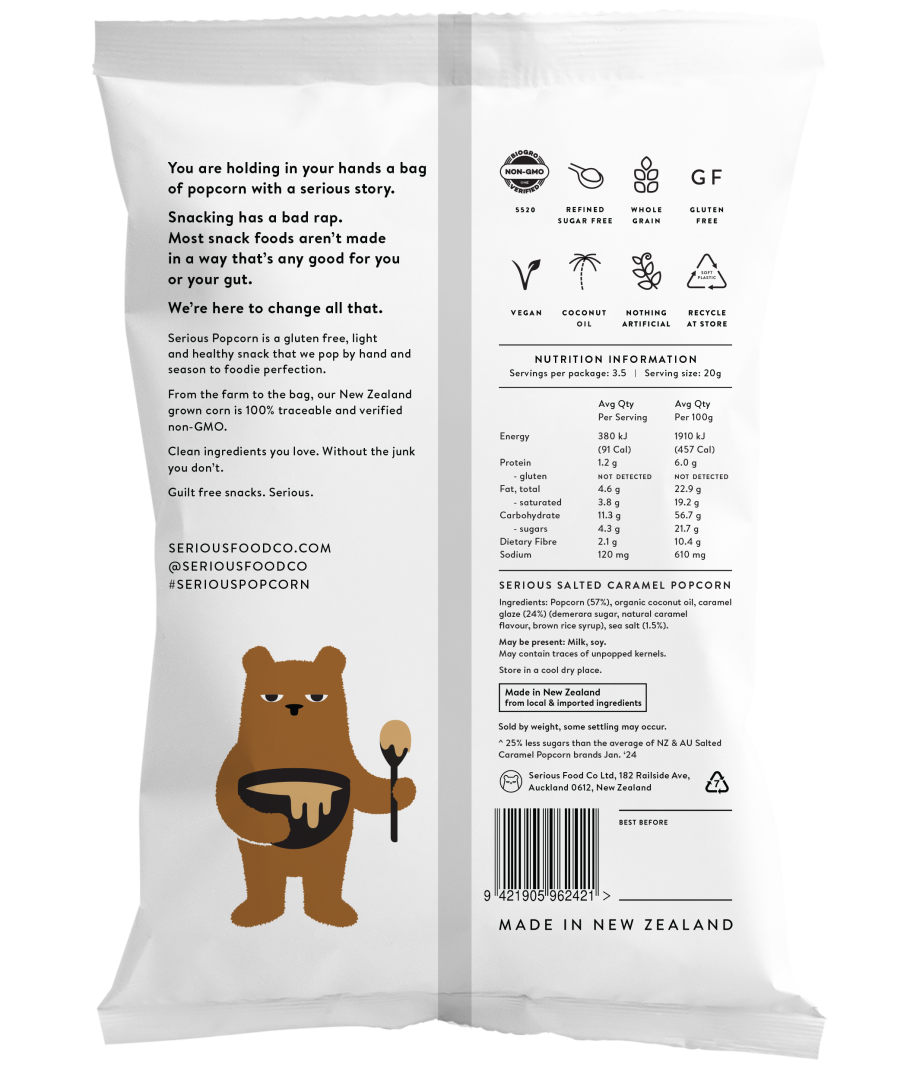 Serious - Salted Caramel Popcorn 70g