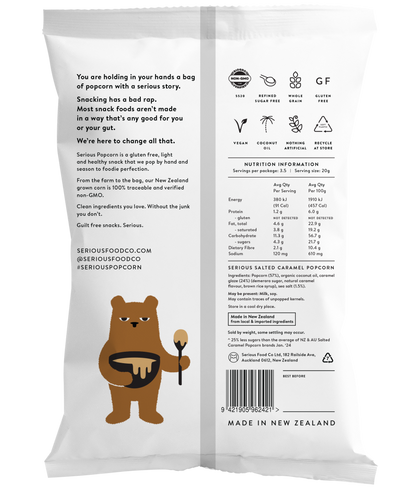 Serious - Salted Caramel Popcorn 70g