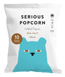 Serious - Multipack Sea Salt Popcorn 12g x 10 120g