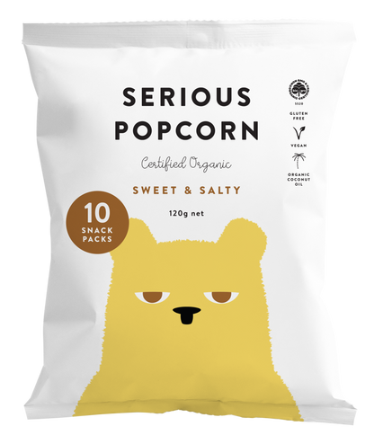Serious - Multipack Sweet Salty Popcorn 12g x 10 120g