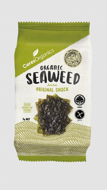 Ceres Organics - Organic Roasted Seaweed, Nori Snack 5g