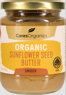 Ceres Organics - Organic Sunflower Seed Butter, Smooth 220g