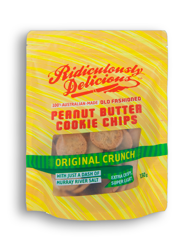 Ridiculously Delicious - Cookie chips Original Crunch 150g