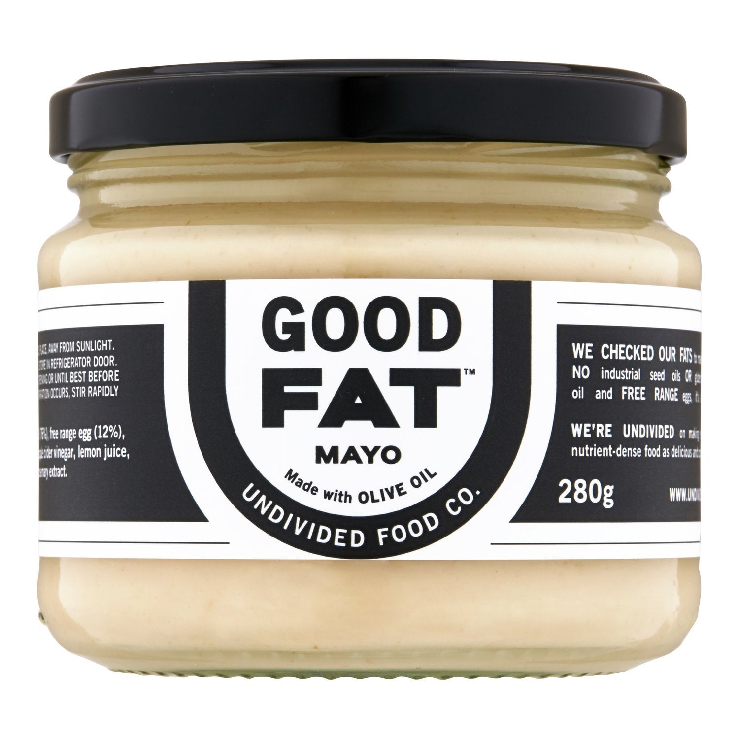 Undivided Food Co - Good Fat Mayo 280g