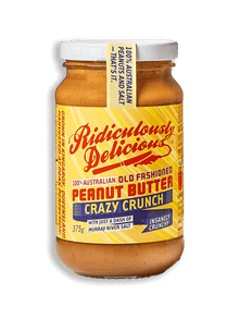 Ridiculously Delicious - Crazy Crunch Peanut Butter 375g