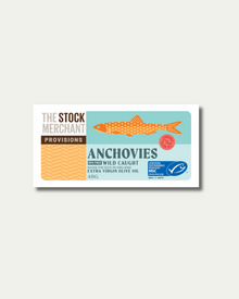 The Stock Merchant - Anchovies OEVOO 48g