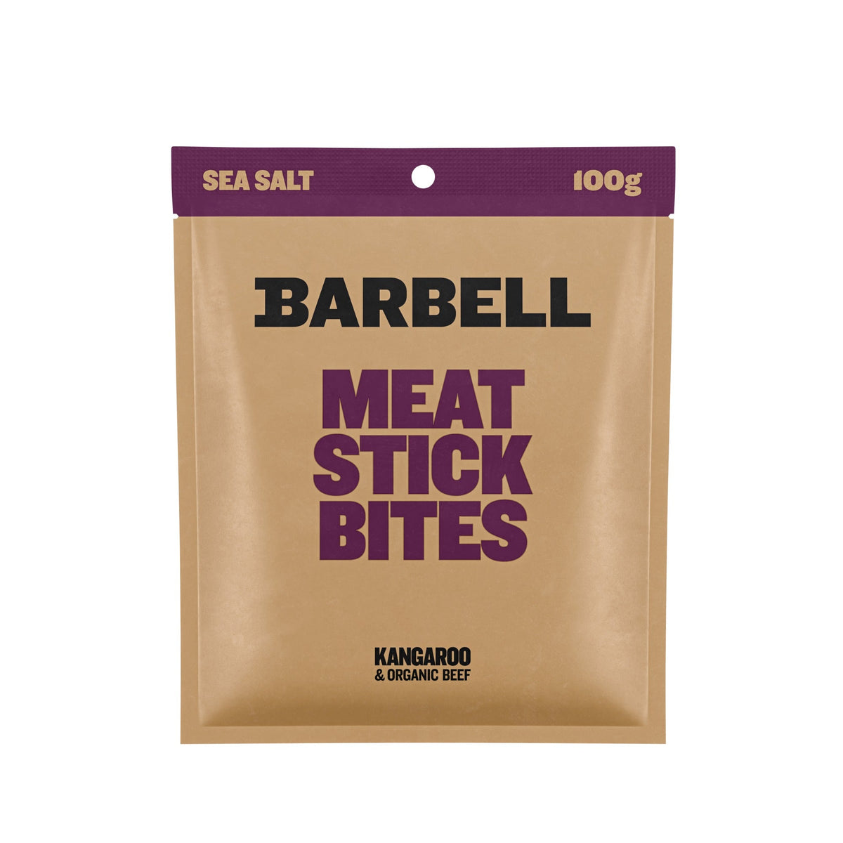 Barbell Foods - Meat Sticks Mini Sea Salt 100g