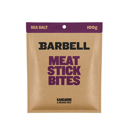 Barbell Foods - Meat Sticks Mini Sea Salt 100g