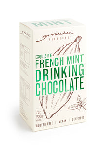 Grounded Pleasures - Drinking Chocolate French Mint 200g