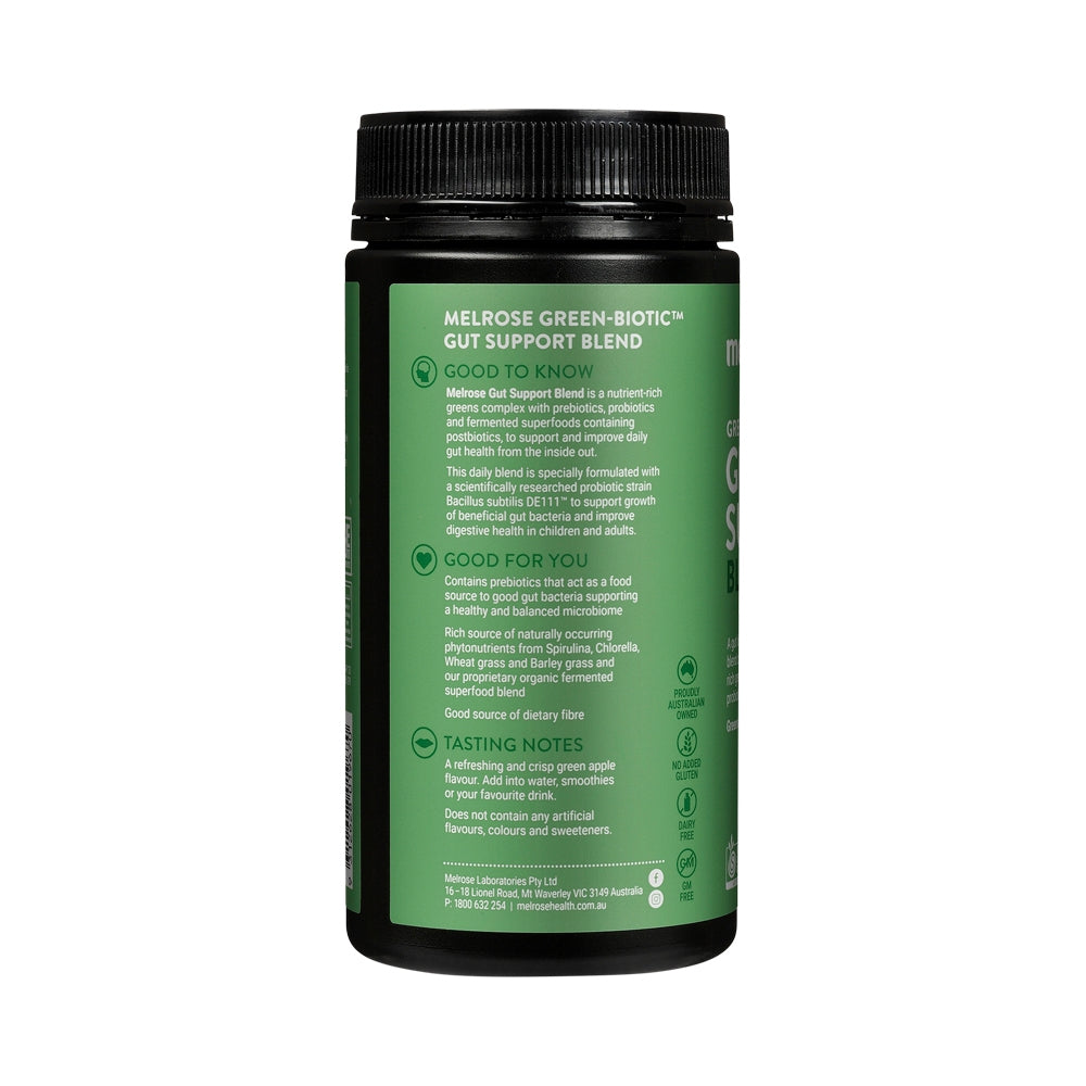 Melrose - Green-Biotic Gut Support Blend Green Apple Instant Powder 120g
