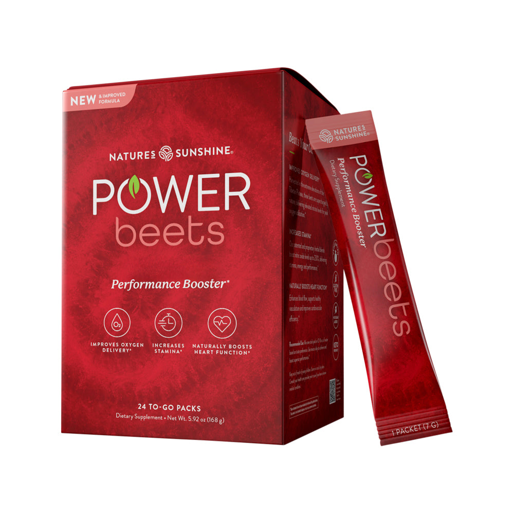 Nature's Sunshine - Power Beets 24 To-Go Packs 168g