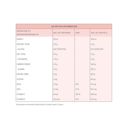 Nutra Naturals - Berry Immune 200g