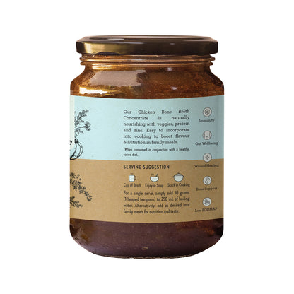 Nutra Naturals - Bone Broth Chicken Concentrate Natural Herbs 250g