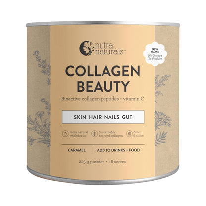 Nutra Naturals - Collagen Beauty (For Coffee) Caramel 225g