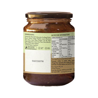 Nutra Naturals - Bone Broth Chicken Concentrate Native Herbs 250g