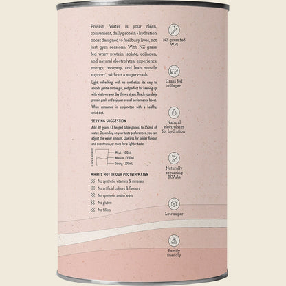 Nutra Naturals - Protein Water Berry Bliss 450g