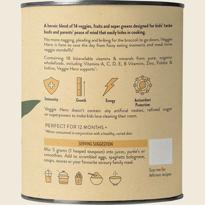 Nutra Naturals - Veggie Hero 200g