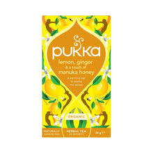 Pukka - Lemon, Ginger & Manuka Honey 20 Tea Bags