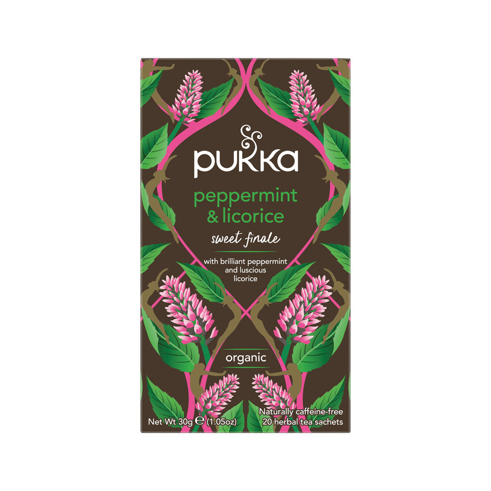 Pukka - Peppermint and Licorice 20 Tea Bags