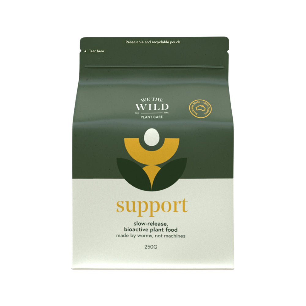 We The Wild Plant Care - Organic Support (Slow-Release Bio-Active Plant Food) 250g