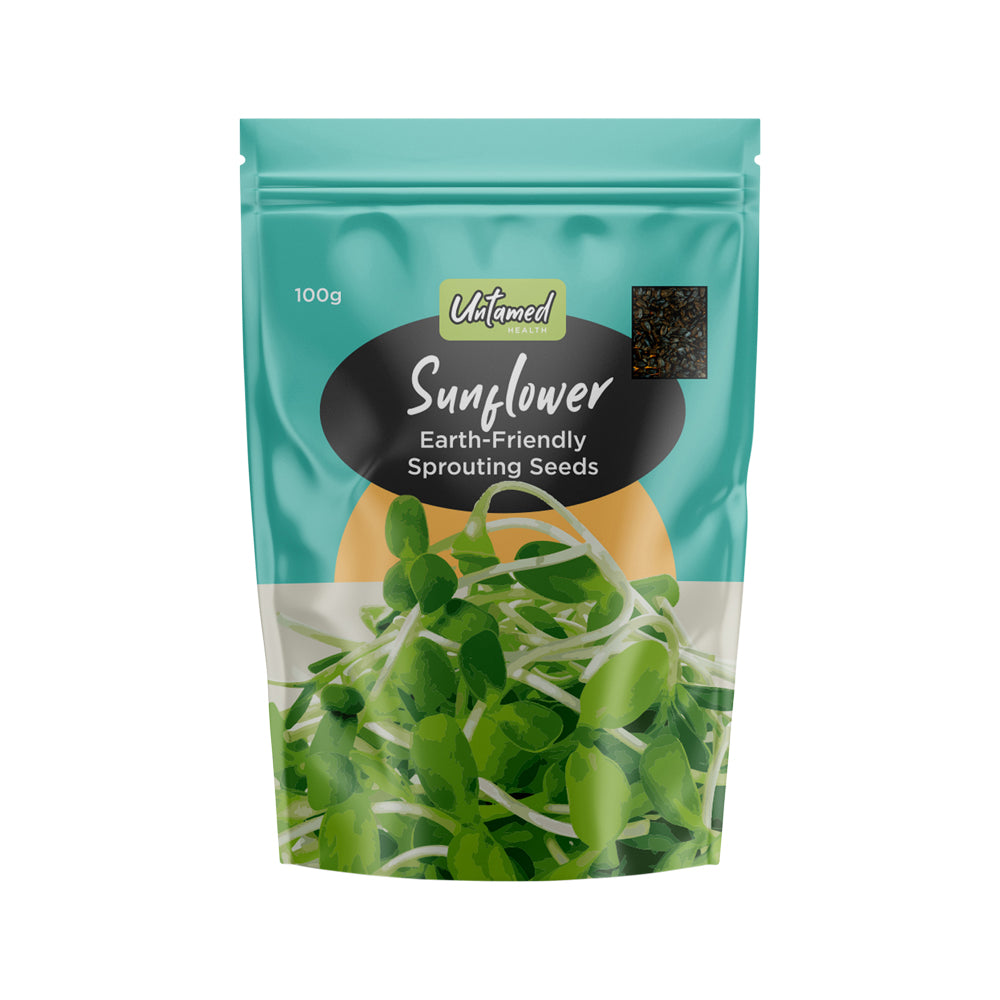 Untamed Health - Sunflower Sprouting Seeds 100g