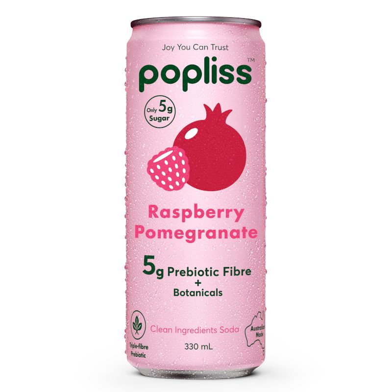 Popliss - Raspberry Pomegranate 330ml