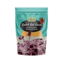 Untamed Health - Red Radish Rambo Sprouting Seeds 100g